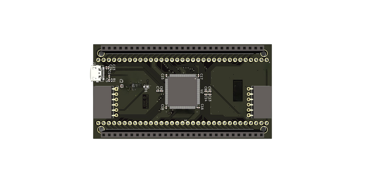 Illustration of 2 Sandwizz Breadboard connected in carscade