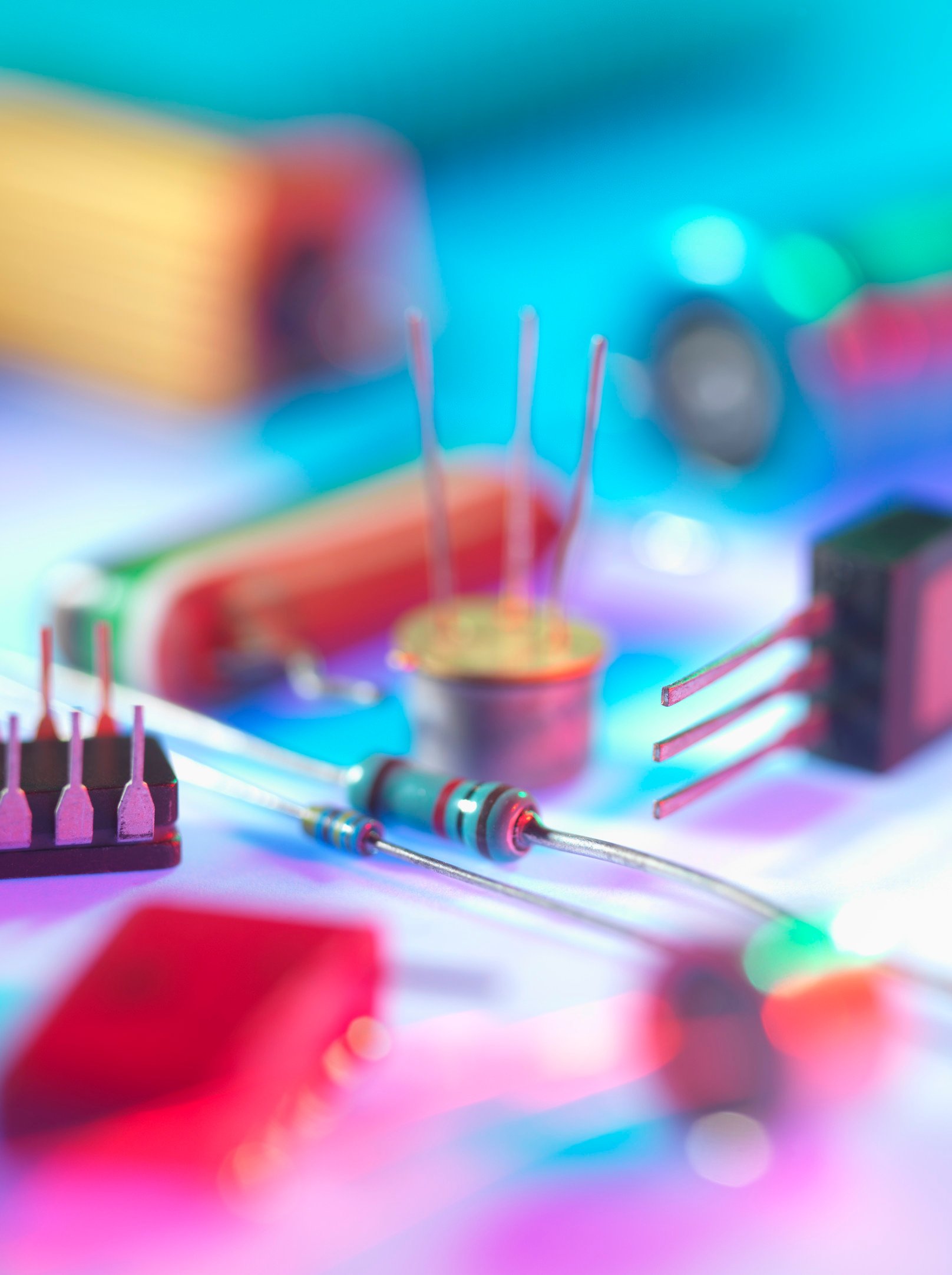 Electronic components.